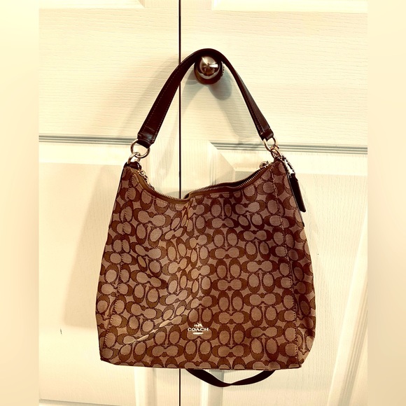 Coach Crossbody Bag - Brown (authentic) - Picture 3 of 6